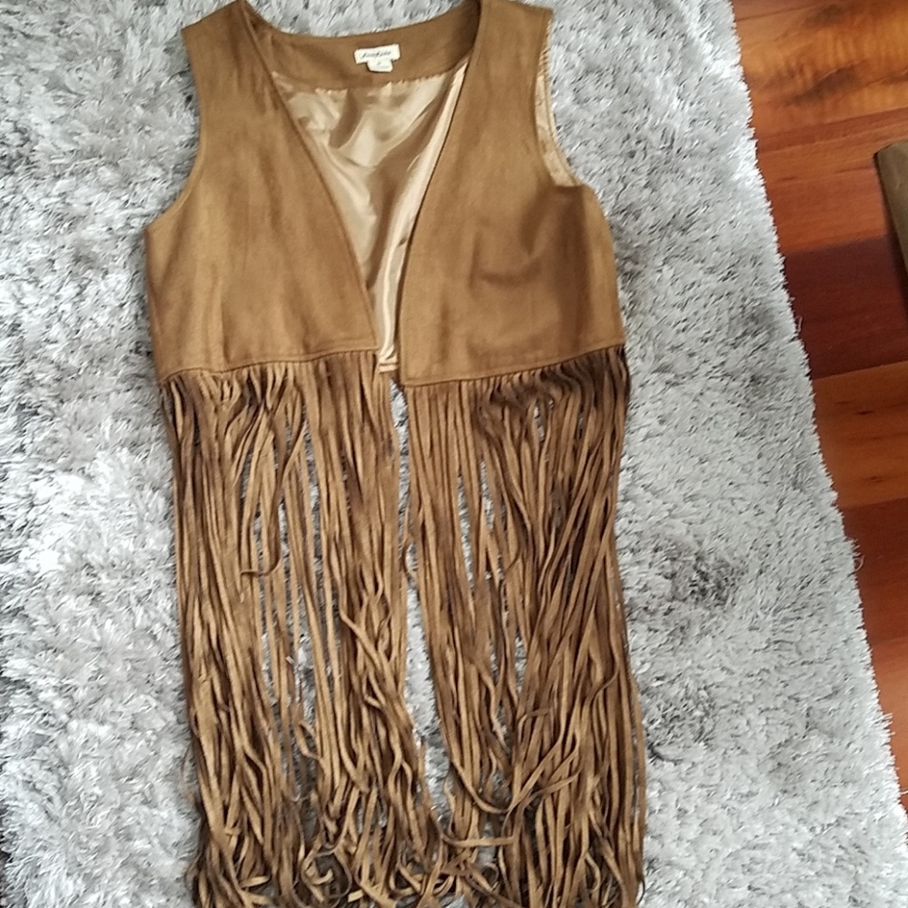 Women"s suede vest